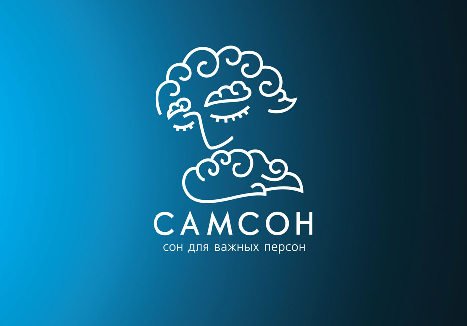 Самсон новое лого на синем