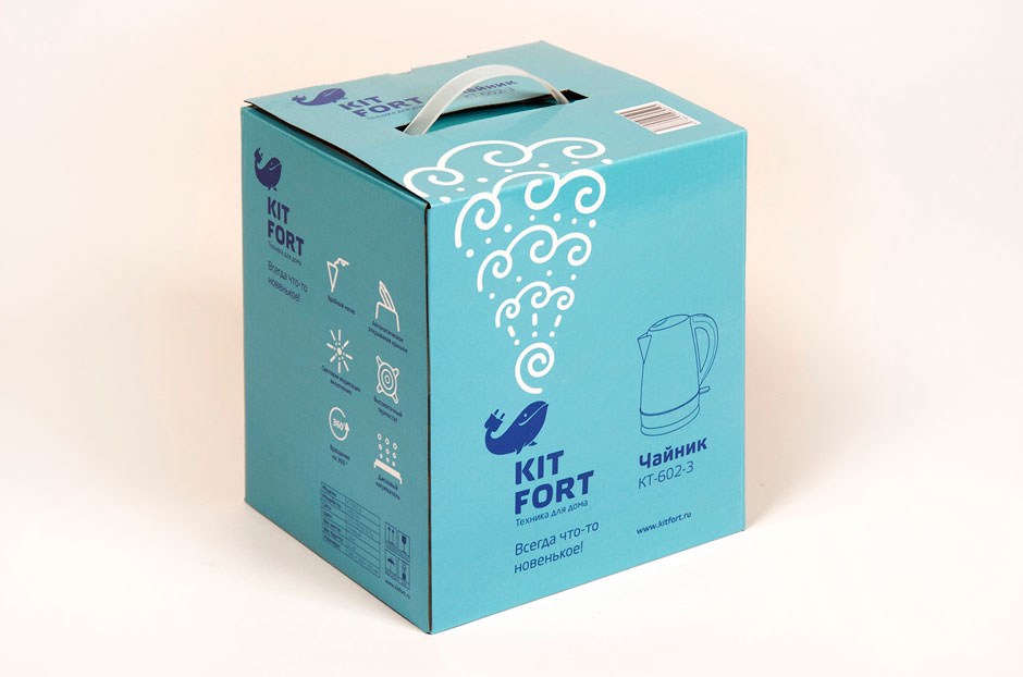 KitFort упаковка чайника